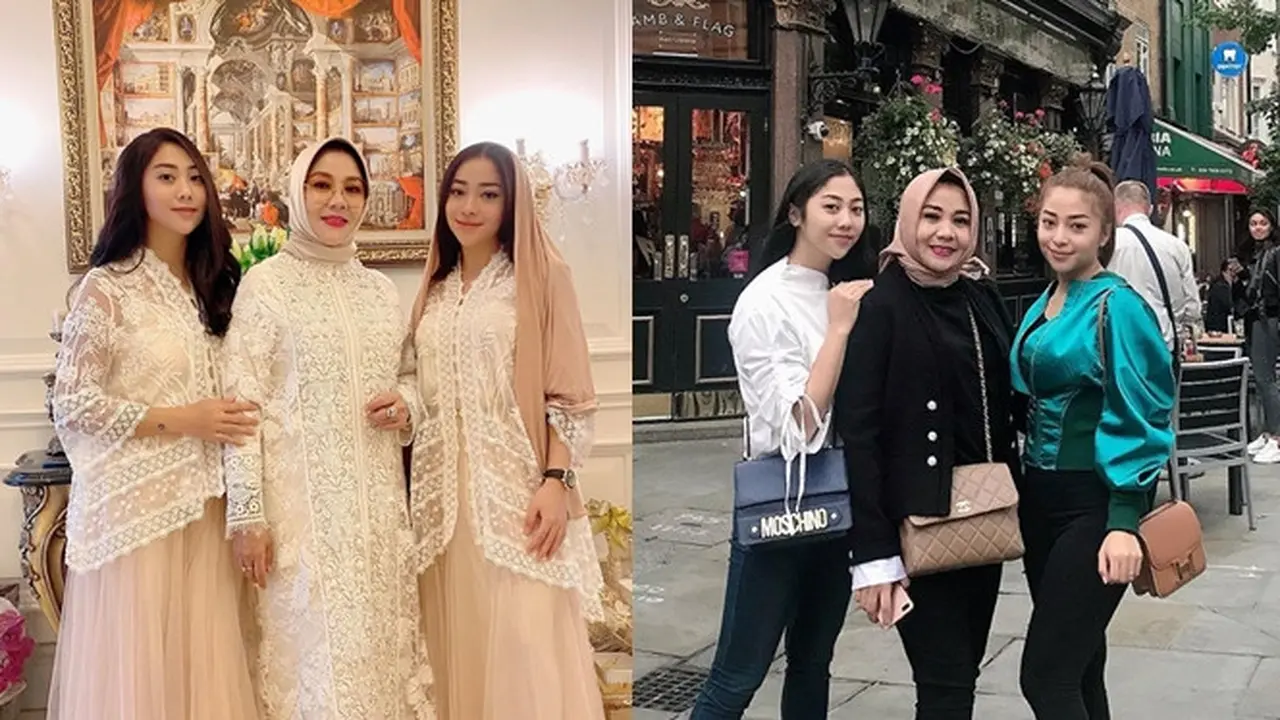 6 Potret Hangat Nikita Willy Bareng Adik dan Ibundanya, Selalu Kompak