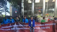 Demo di KPK, Mahasiswa Dorong Dewas Periksa Alexander Marwata