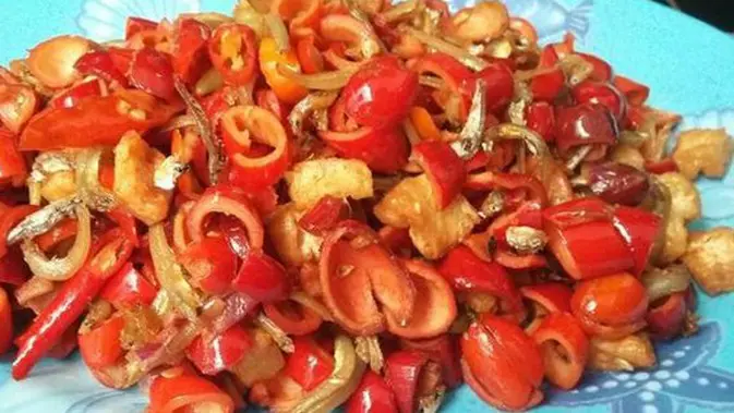 Resep Tumis Kulit Melinjo Teri Pedas Gurih Enaknya Bikin Nagih Lifestyle Fimela Com
