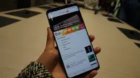 Samsung Galaxy S9 Plus (Liputan6.com/ Agustin Setyo W)