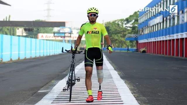 Setelah kehilangan satu kaki akibat kecelakaan pada balap motor di Sirkuit Sentul, Muhammad Fadli Imammudin kembali ke ajang kompetitif 