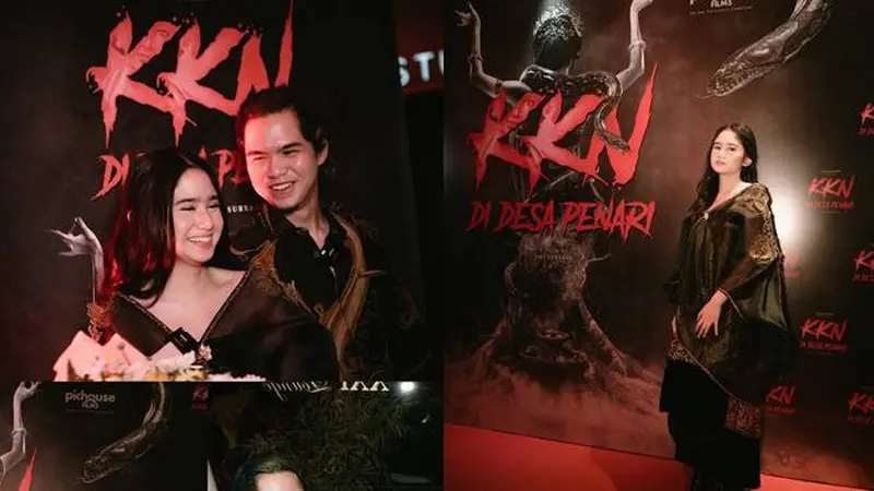 Bersama Dul Jaelani, Ini 7 Potret Tissa Biani dalam Gala Premier KKN di Desa Penari