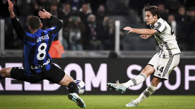 Foto: Derby d'Italia Milik Juventus, Si Nyonya Tua Gasak Inter Milan di Laga Lanjutan Liga Italia