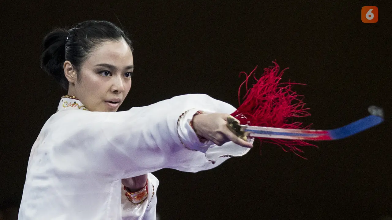 Wushu Putri Indonesia : Lindswell Kwok