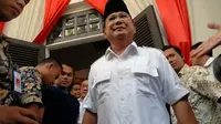 Prabowo Subianto, secara resmi menarik diri dari proses pemilihan calon Presiden RI periode 2014-2019, (22/7/2014). (Liputan6.com/Miftahul Hayat)