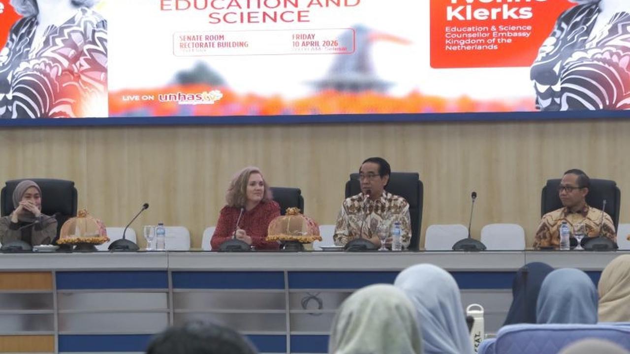 Kedutaan Besar Belanda Perkuat Kolaborasi Pendidikan dan Riset di Unhas untuk Inovasi Global