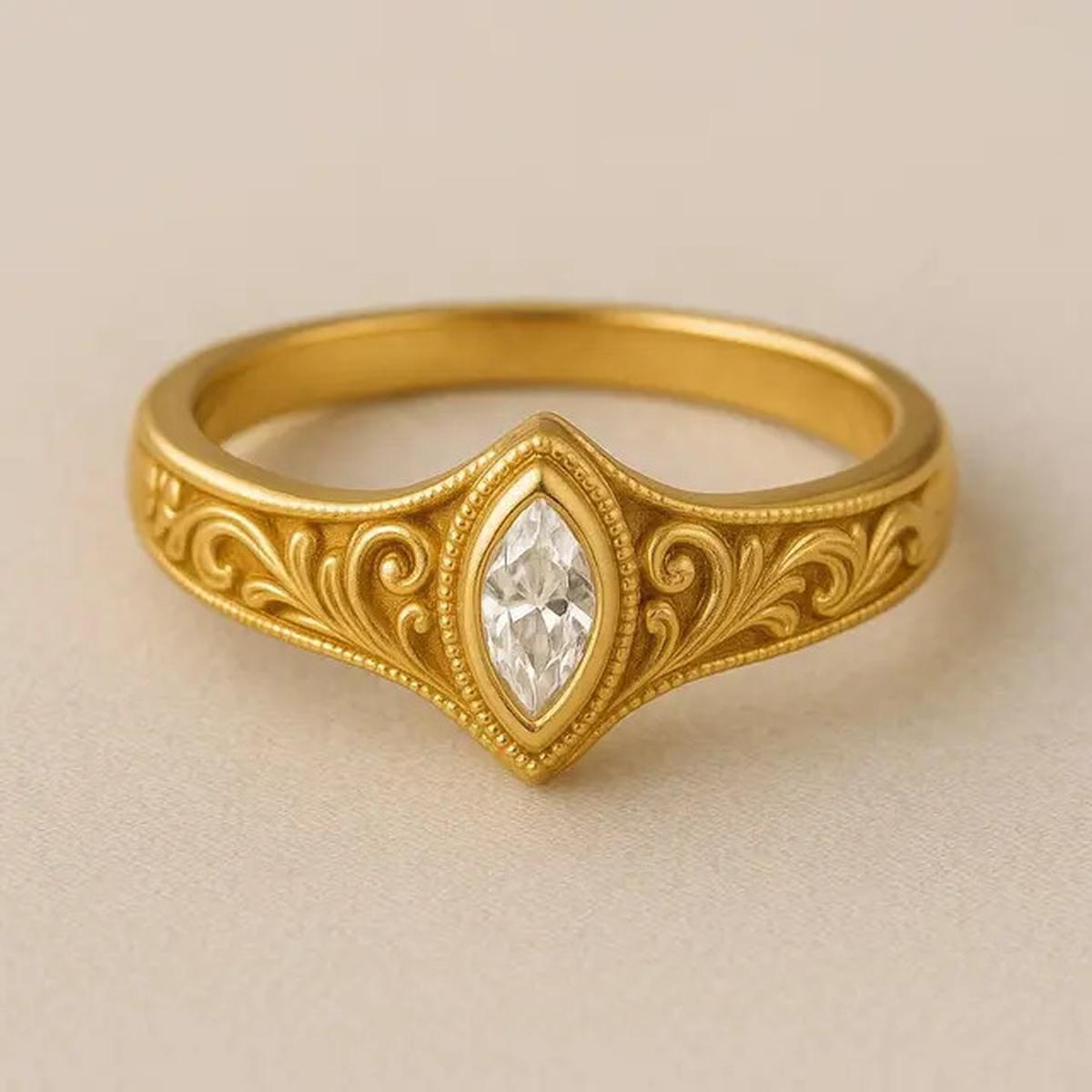 7 Model Cincin Emas untuk Usia 60-an, Klasik dan Timeless