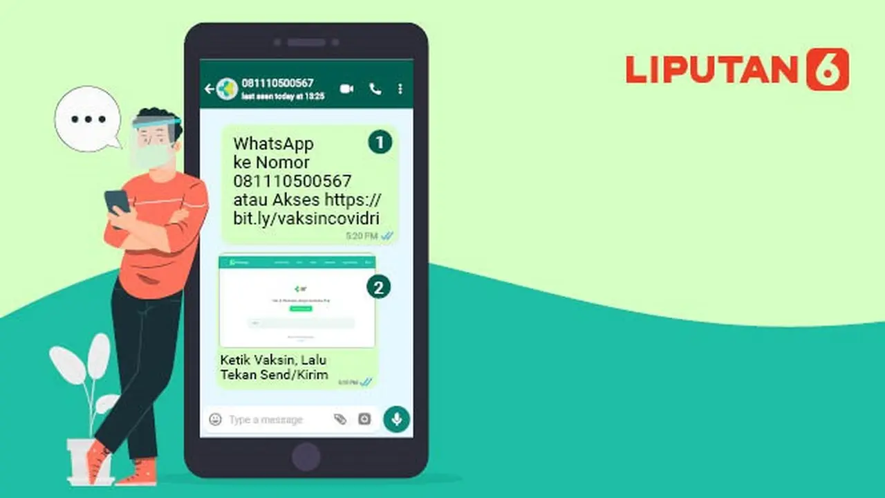 Banner Infografis 7 Tahap Daftar Vaksinasi Covid-19 via Ponsel untuk Tenaga Kesehatan. (Liputan6.com/Abdillah)