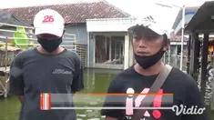 Sekitar 130 rumah dan sebuah gedung sekolah di Desa Kedungbanteng, dan Desa Banjarsari, Kecamatan Tanggulangin terendam banjir, Senin siang.