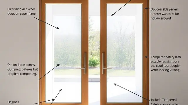 Pintu Minimalis Double Door dengan Kaca