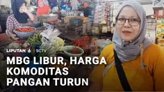Harga Komoditas Pangan di Tegal Turun, Pedagang Sebut Dampak Libur Program MBG
