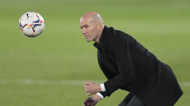 Pelatih Real Madrid Zinedine Zidane