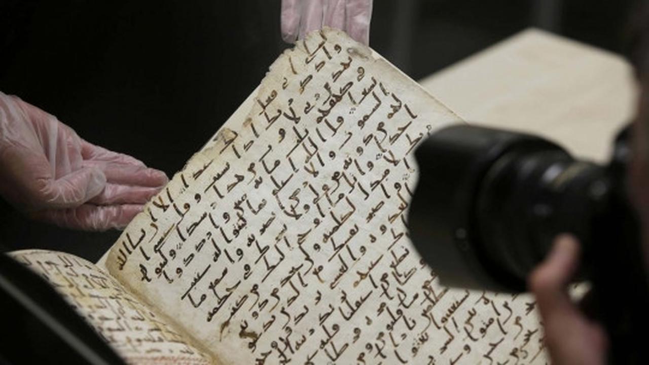Ini lembar Alquran berusia 1.370 tahun yang ditemukan di Inggris