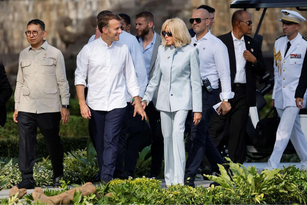 Prabowo ajak Presiden Prancis Emmanuel Macron keliling Candi Borobudur