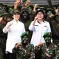 Setelah melaksanakan pembekalan selama 45 hari di Pusdikes Kodiklat TNI AD, Jakarta Timur, kegiatan pembekalan tenaga kesehatan, yakni Tim Nusantara Sehat Batch VI tahun 2017 resmi ditutup pada Selasa (16/5). (Dok Biro Komunikasi dan Pelayanan Masyarakat Kementerian Kesehatan)