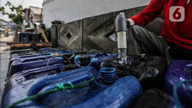 Penjual Air Bersih Keliling