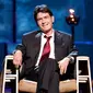 Charlie Sheen saat menghadiri acara Comedy Central Roast Charlie Sheen di Sony Studios, Los Angeles, AS. (10/9/2011). (AFP Photo/ Christopher Polk)