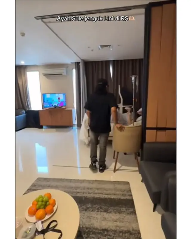 Momen Sule jenguk Mahalini di RS, kamar mewah bikin salfok netizen