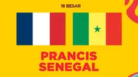 Piala Dunia U-17 - Prancis Vs Senegal (Bola.com/Adreanus Titus)