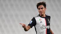 6. Paulo Dybala (40 juta euro) - Juventus memboyong Paulo Dybala dari Palermo pada tahun 2015. Penyerang berusia 26 tahun ini didatangkan Juventus dengan harga transfer mencapai 40 juta euro. (AFP/ Miguel Medina)
