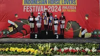 Atlet Berkuda Junior asal Sumut Ini Ukir Prestasi di Kejuaraan Berkuda Indonesian Horse Lovers