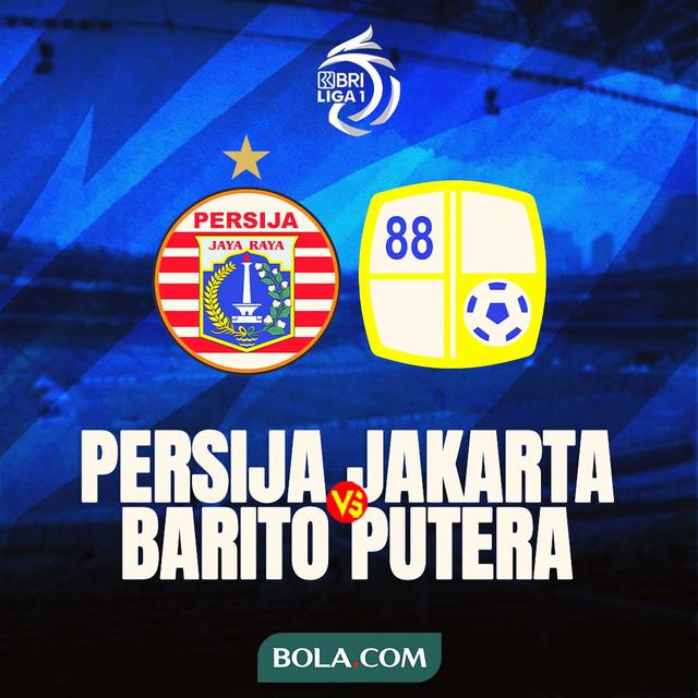 BRI Liga 1 - Persija Jakarta Vs Barito Putera