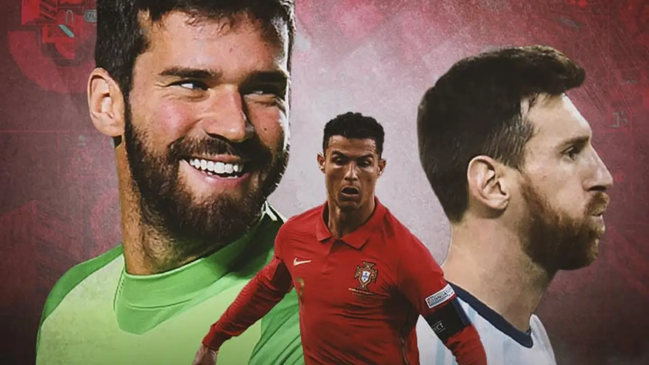 Piala Dunia - Ronaldo, Alisson, Messi