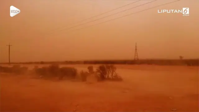 VIDEO: Langit Australia Berwarna Merah, Ada Apa?