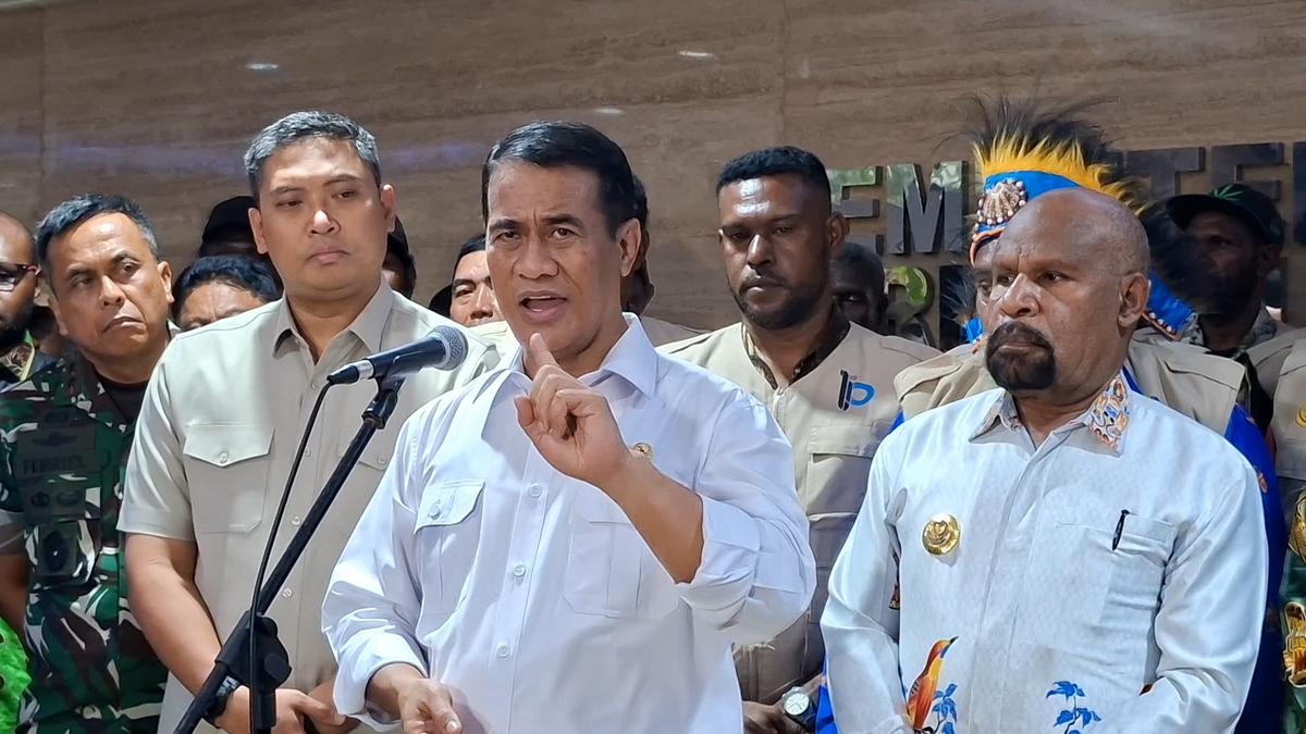 Mentan Amran Cetak Sawah 80 Ribu Hektare di Papua
