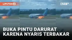Nyaris Terbakar, Pesawat Trigana Air Gagal Terbang dari Jayapura