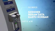 Kejahatan penggandaan kartu ATM (skimming) kembali terjadi di Indonesia. Sepertiga kejahatan skimming dunia, terjadi di Indonesia.