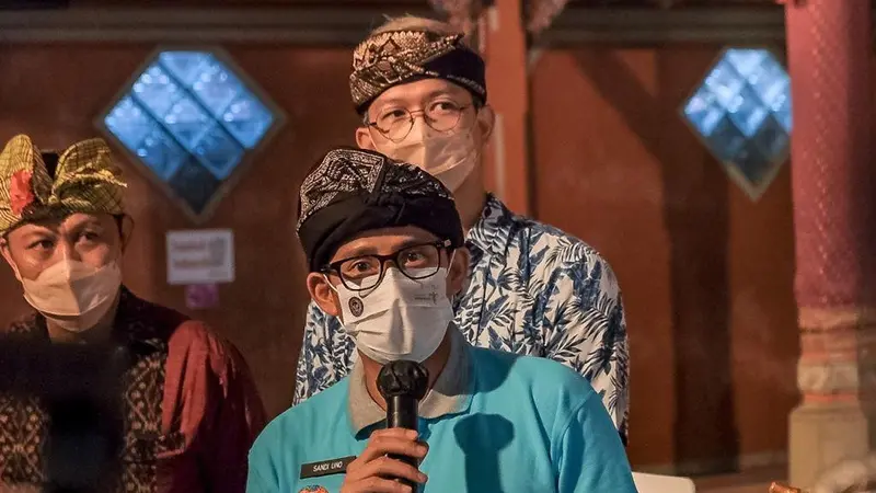 Menparekraf, Sandiaga Salahuddin Uno di Bali