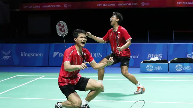 Ganda putra Indonesia Angga Pratama/Ricky Karanda Suwardi