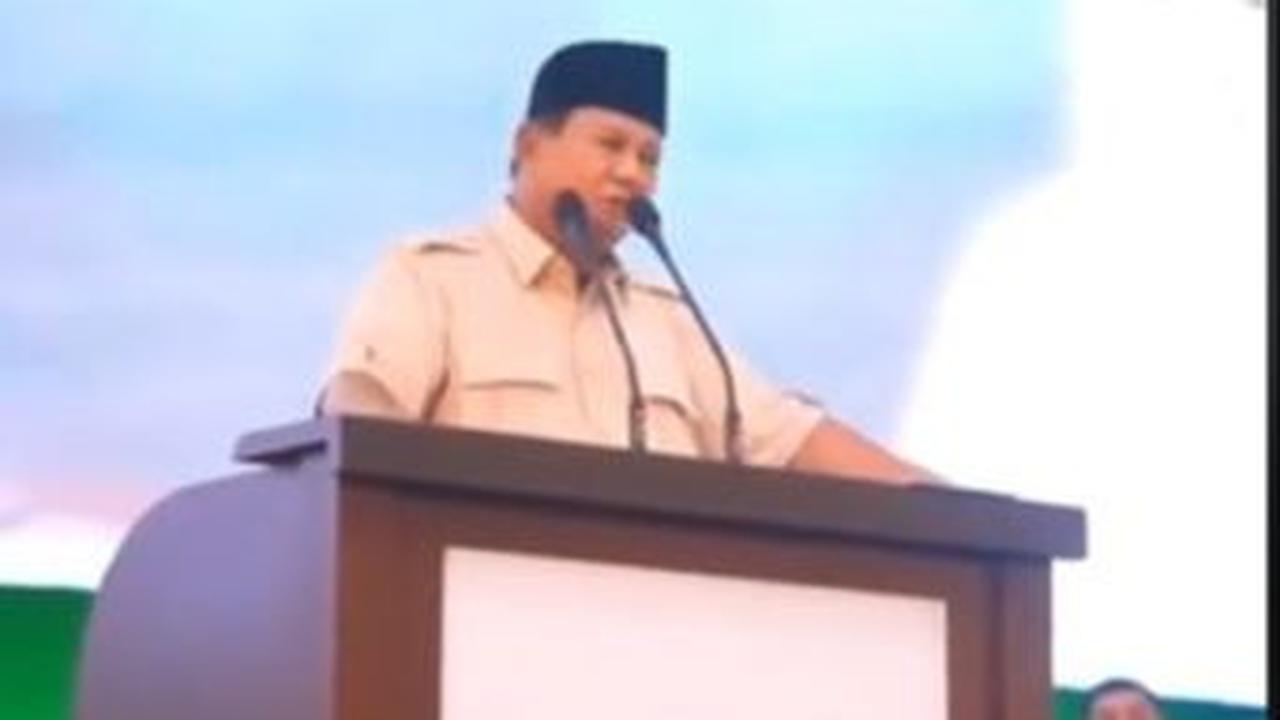 Momen Pidato Prabowo