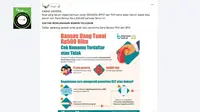 Cek Fakta:  Link Pendaftaran untuk yang Belum Dapat Bansos BPNT dan PKH Rp 2,2 Juta Ini Tidak Benar