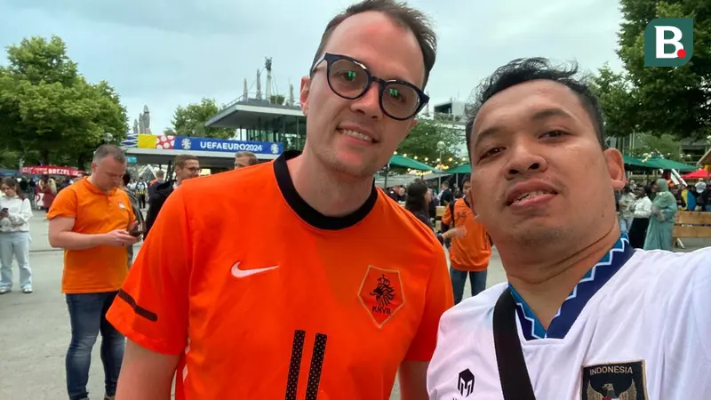 Bola.com bersama penggemar Timnas Belanda