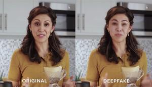Ilustrasi Deepfake. Kredit: Facebook AI