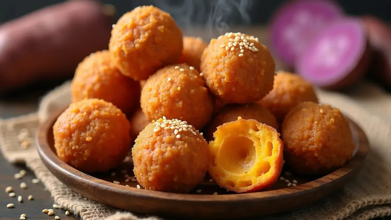 Resep Bola Bola Ubi Goreng
