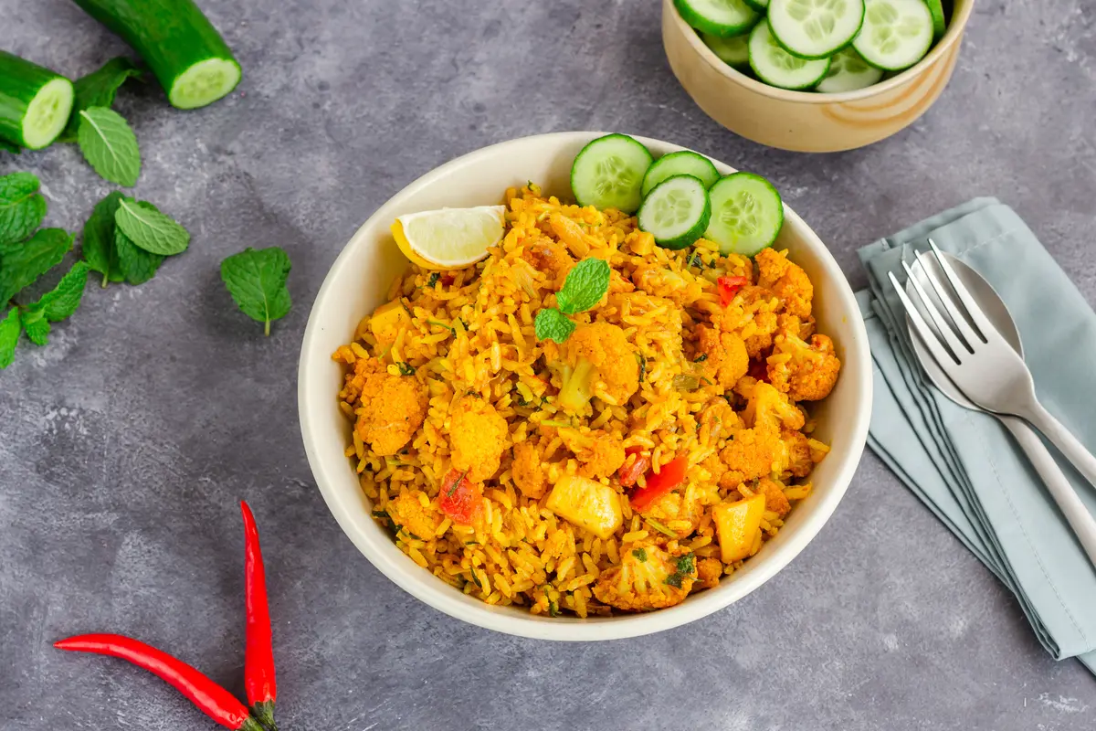nasi goreng kunyit