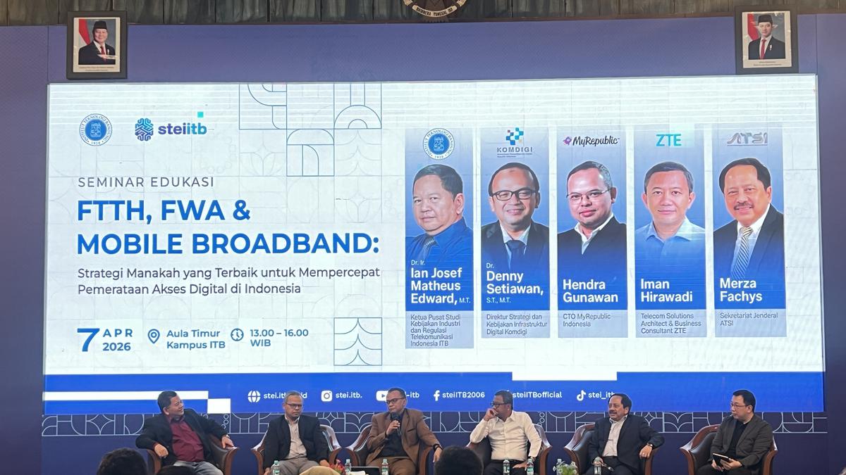 Percepat Pemerataan Digital: ITB Bedah Strategi FTTH, FWA, dan Mobile Broadband