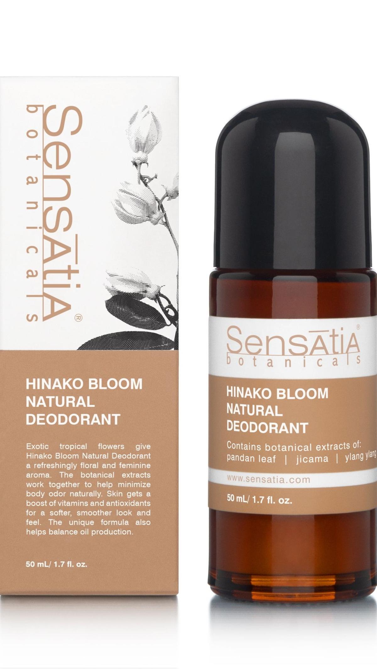 5. Sensatia Botanicals Hinako Bloom Natural Deodorant<br>
