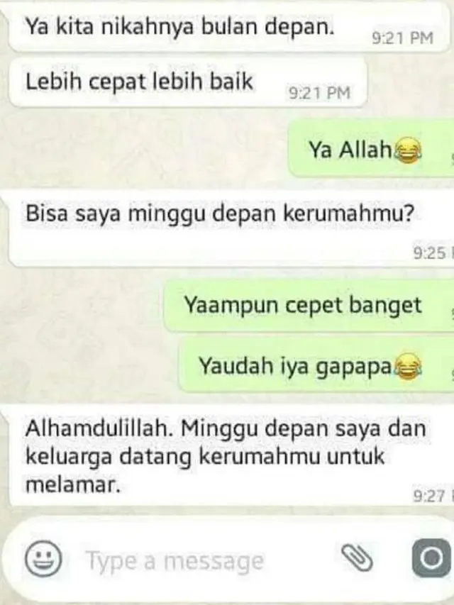 6 Chat Gombal Lamar Pasangan, Bikin Gemas Sendiri
