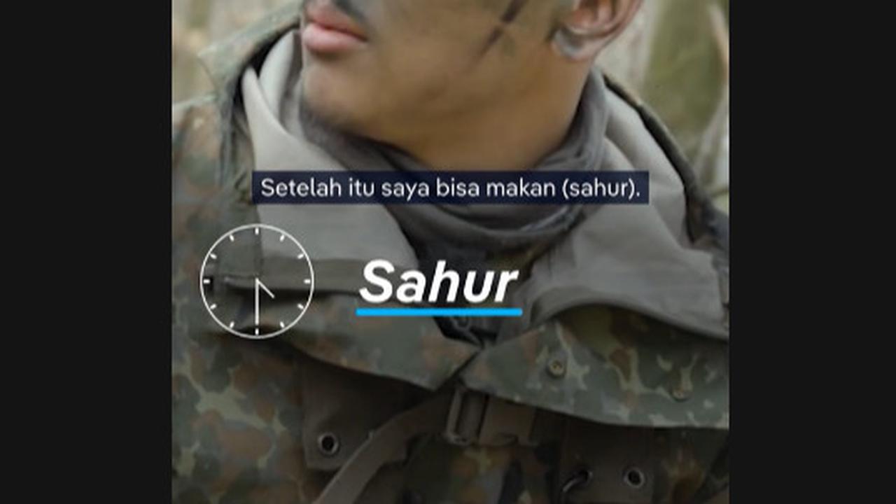 Pemuda Keturunan Indonesia Sambil Puasa Ramadhan Jalani Beratnya Tes Fisik Masuk Tentara Jerman