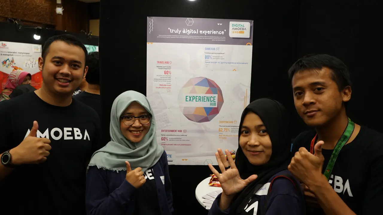 Suasana dalam Festival Digital Amoeba Divisi Digital Service PT Telkom di Jakarta, Rabu (17/5/2017). (Foto: PT Telkom)