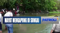 Jasad korban pertama kali didapati oleh seorang warga yang tengah mencari biawak di sungai.