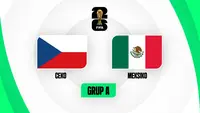 Republik Ceko vs Meksiko di Piala Dunia 2026. (Bola.com/Multimedia KLY)