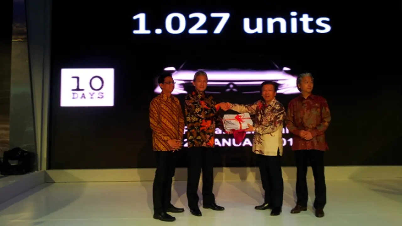 10 Hari, SPK All New Pajero Sport Tembus 1.027