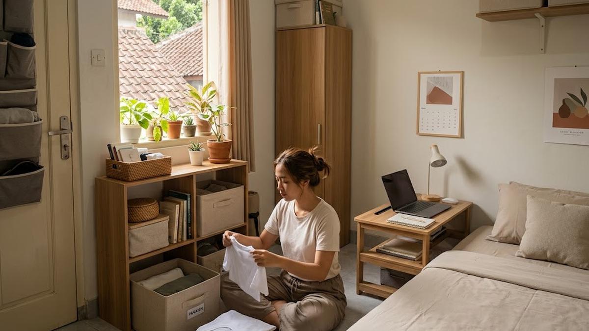 7 Tips Menata Ruang Sempit, Cara Cerdas Kos-kosan Terasa Lebih Lapang