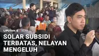 Nelayan Cilacap Curhat ke Wapres Gibran Soal Keterbatasan Solar