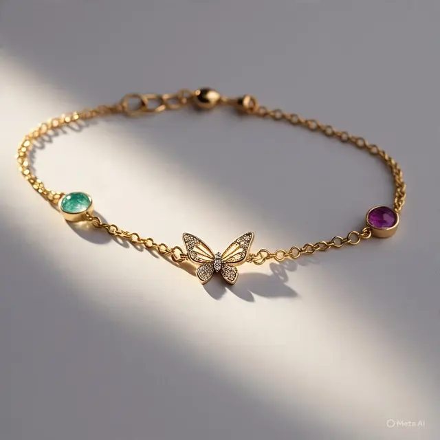 Gelang Rantai Berlian. (Liputan6.com/MetaAI)